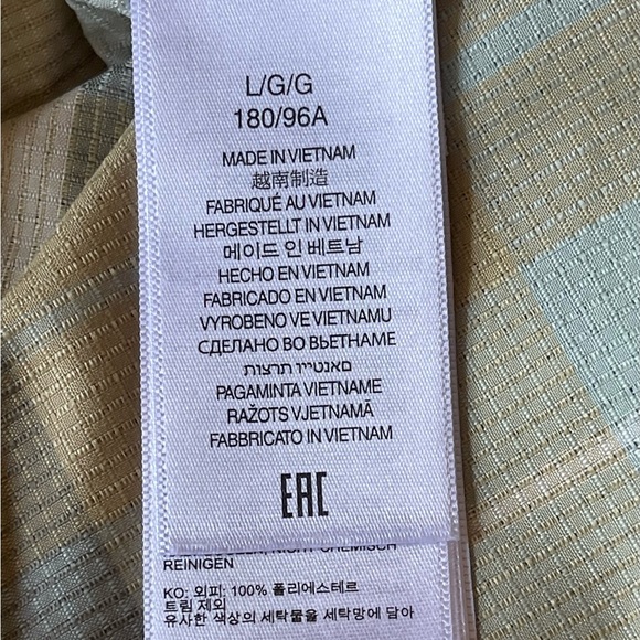 MARMOT GREEN PLAID SHORT SLEEVE SHIRT SZ LG EUC - Picture 4 of 6